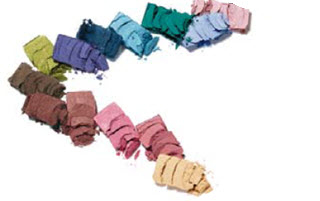 Choose mineral eye color or cream eye color formulas.