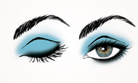 Learn how to use color, not just black, to create a smoky eye.